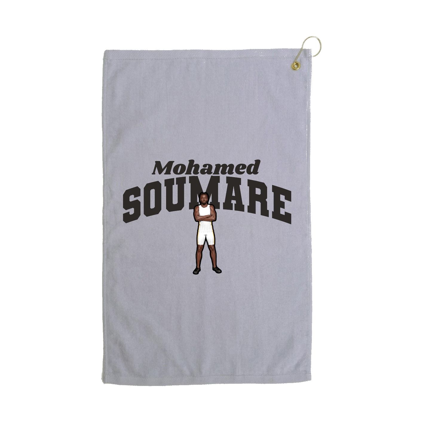 Golf Towel — Signature Arch in Grey