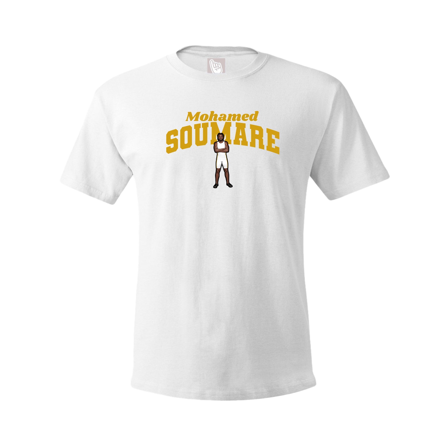 Youth Tee — Signature Arch in White