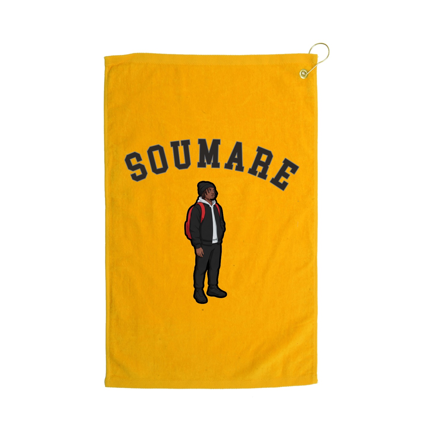 Golf Towel — Shirsey Arch in Gold