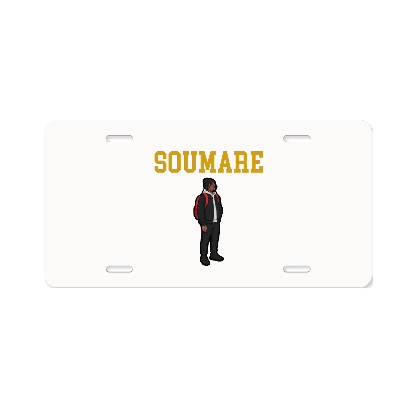 License Plate — Shirsey in Classic