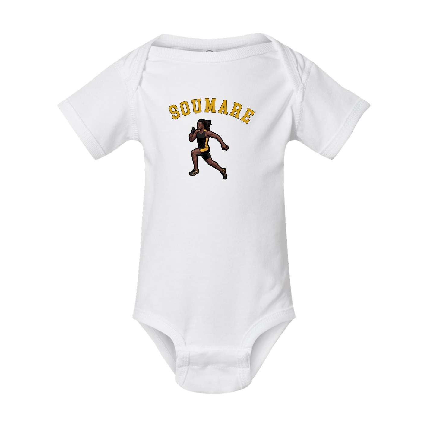 Baby Onesie — Shirsey Arch in White