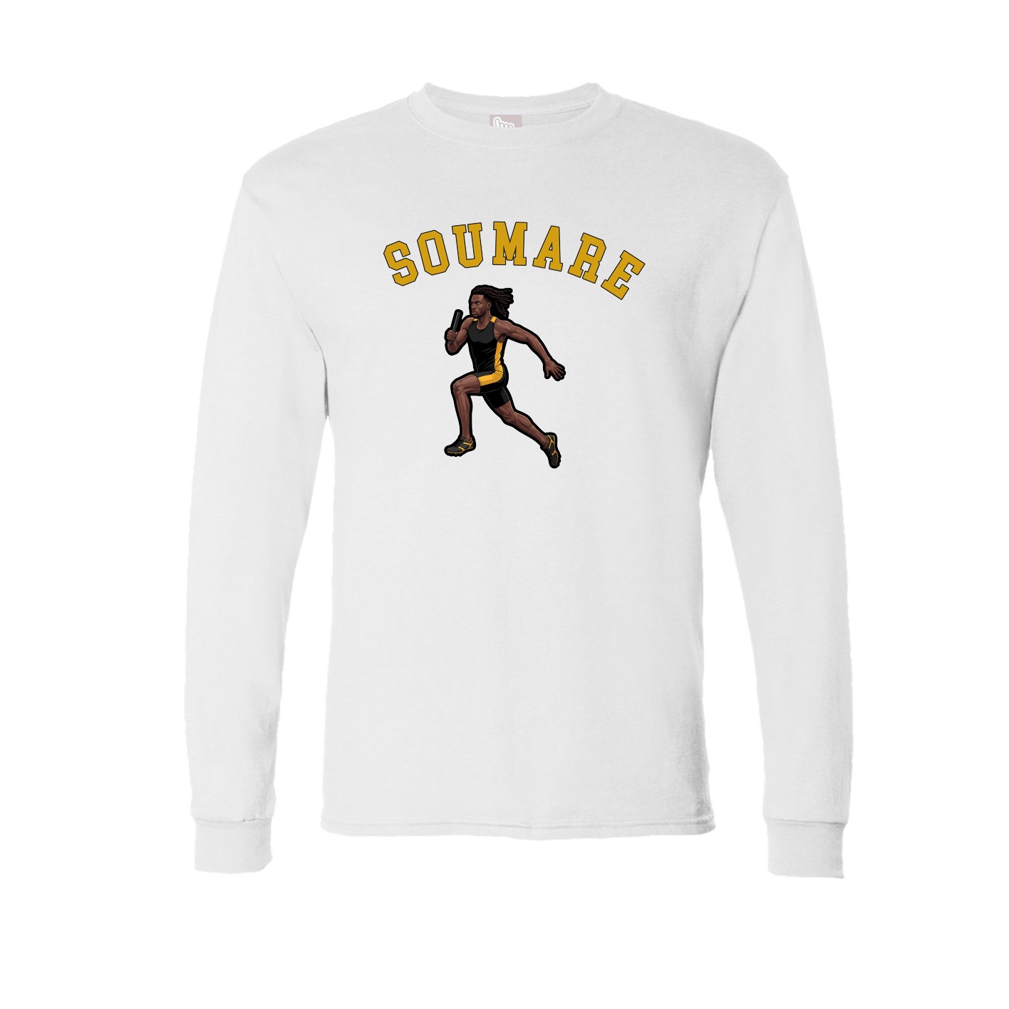 Long Sleeve Tee — Shirsey Arch in White