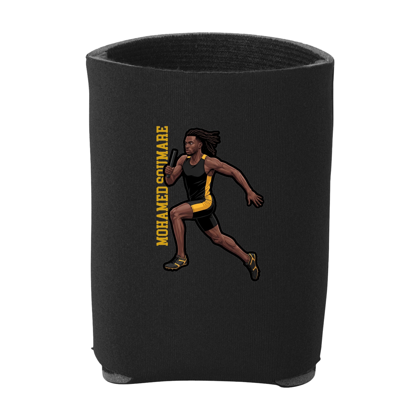 Can Holder — Name Vertical in Black