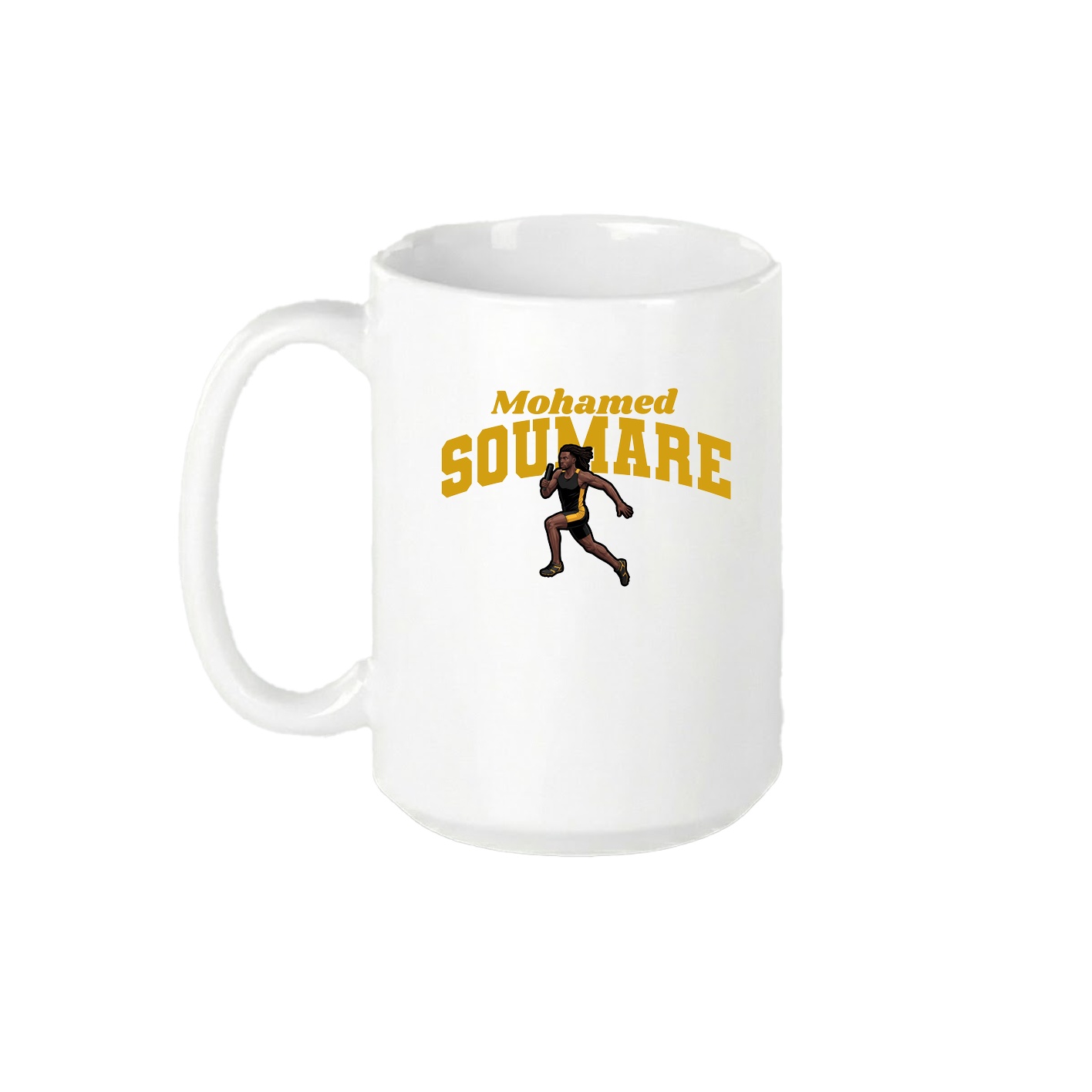 15oz Coffee Mug — Signature Arch in White