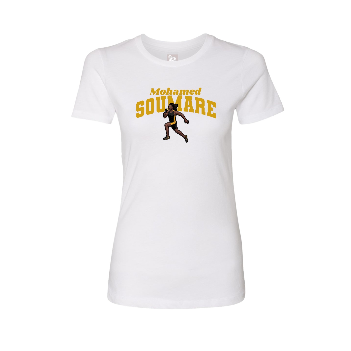 Womens Tee — Signature Arch in White