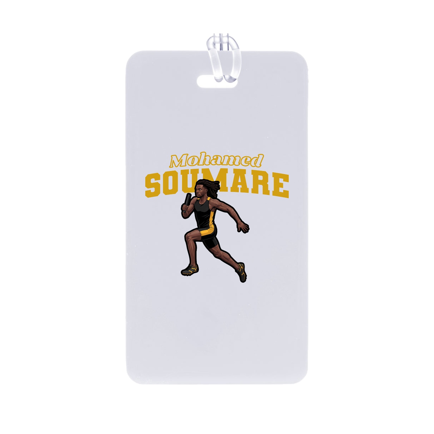 Bag Tag — Name Arch in Classic