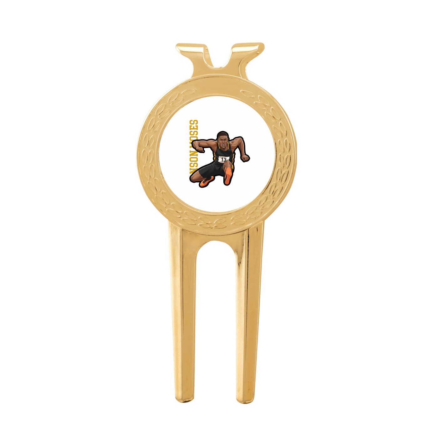 Divot Tool with Ball Marker — Name Vertical in Classic