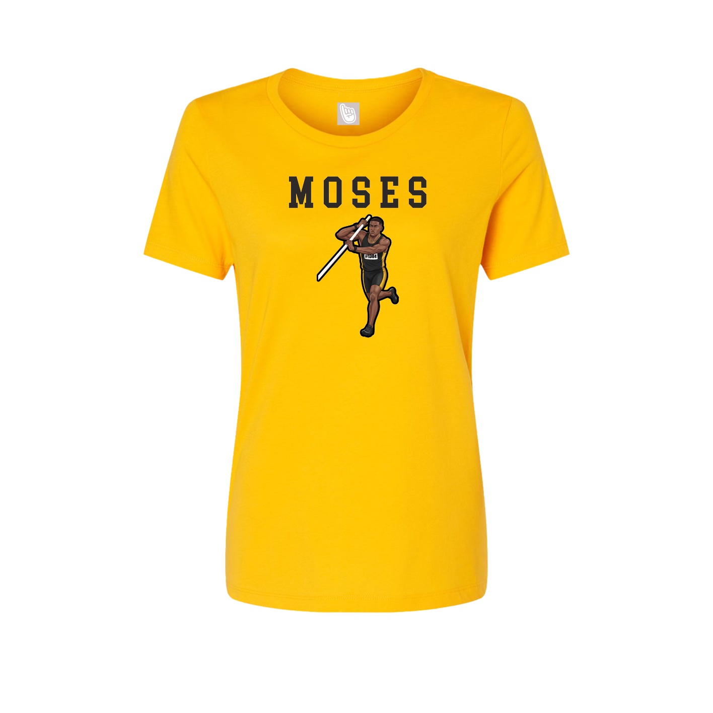 Fitted Women's Tee — Shirsey in Gold