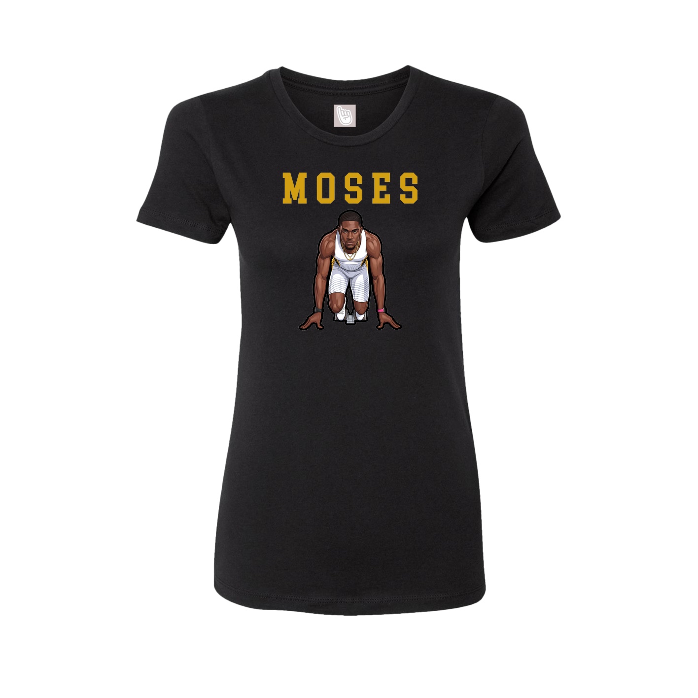 Fitted Women's Tee — Shirsey in Black