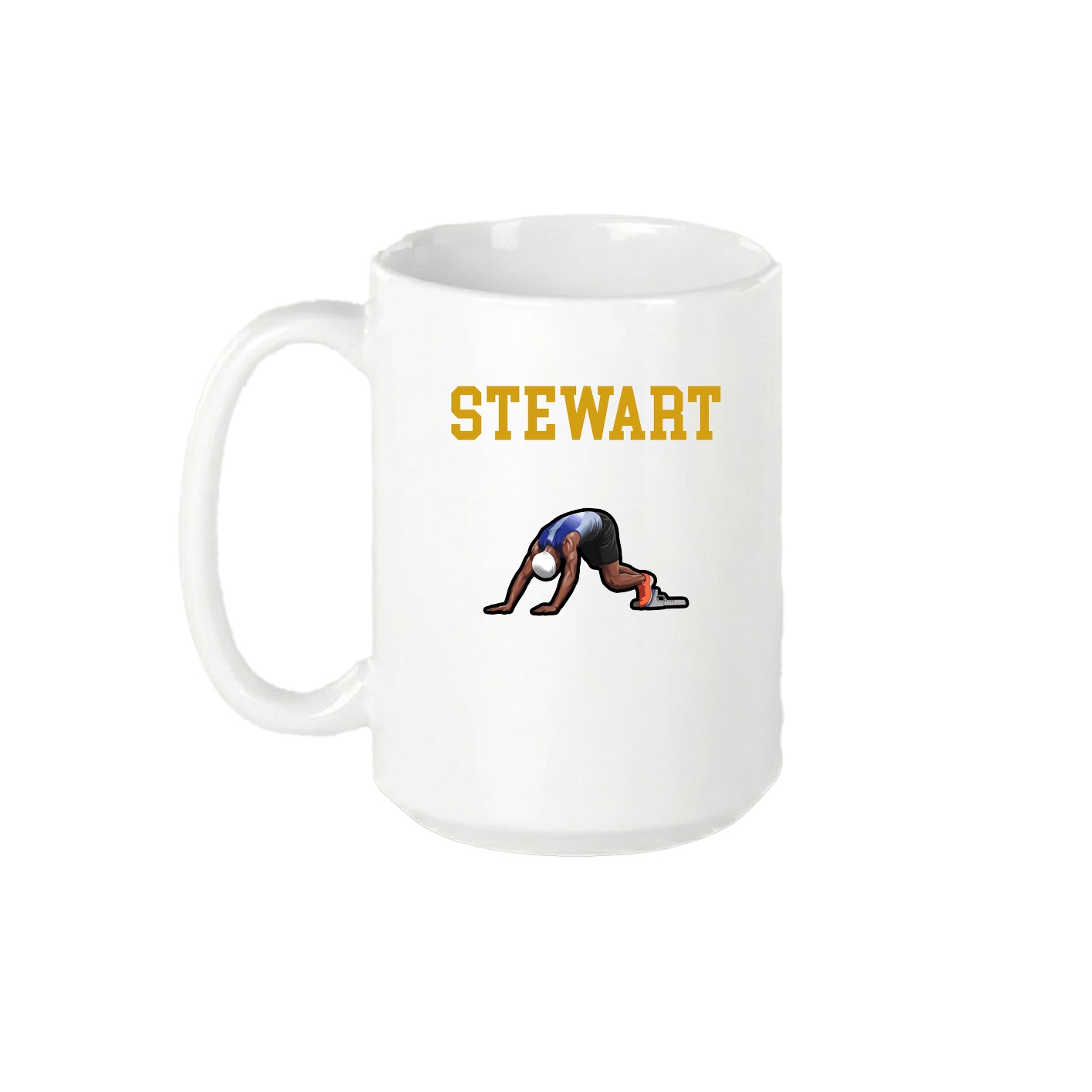 15oz Coffee Mug — Shirsey in White
