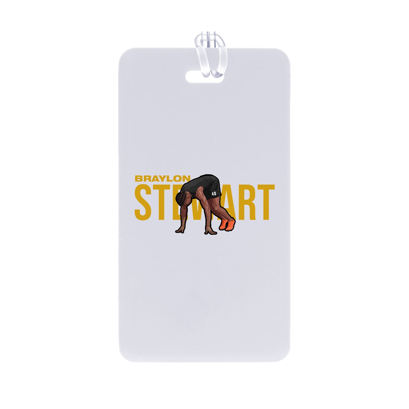 Bag Tag — Player Name in Classic