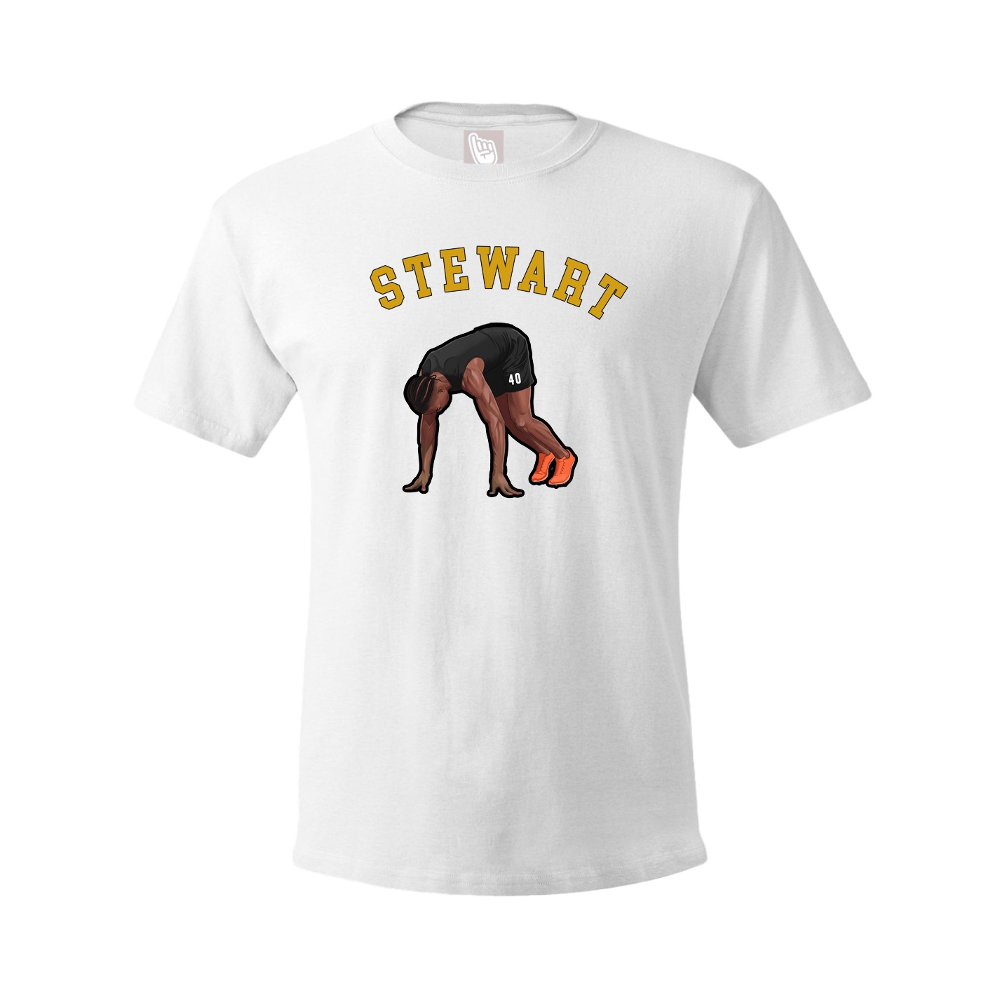 Youth Tee — Shirsey Arch in White