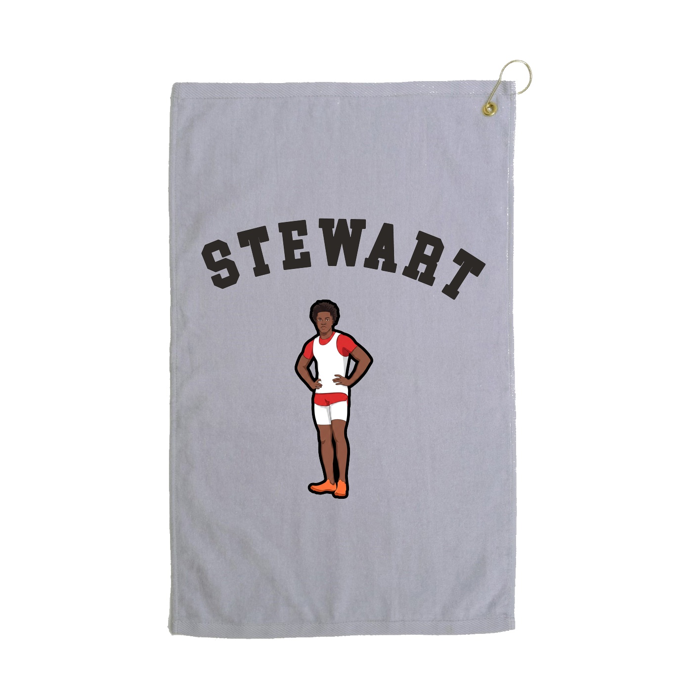 Golf Towel — Shirsey Arch in Grey