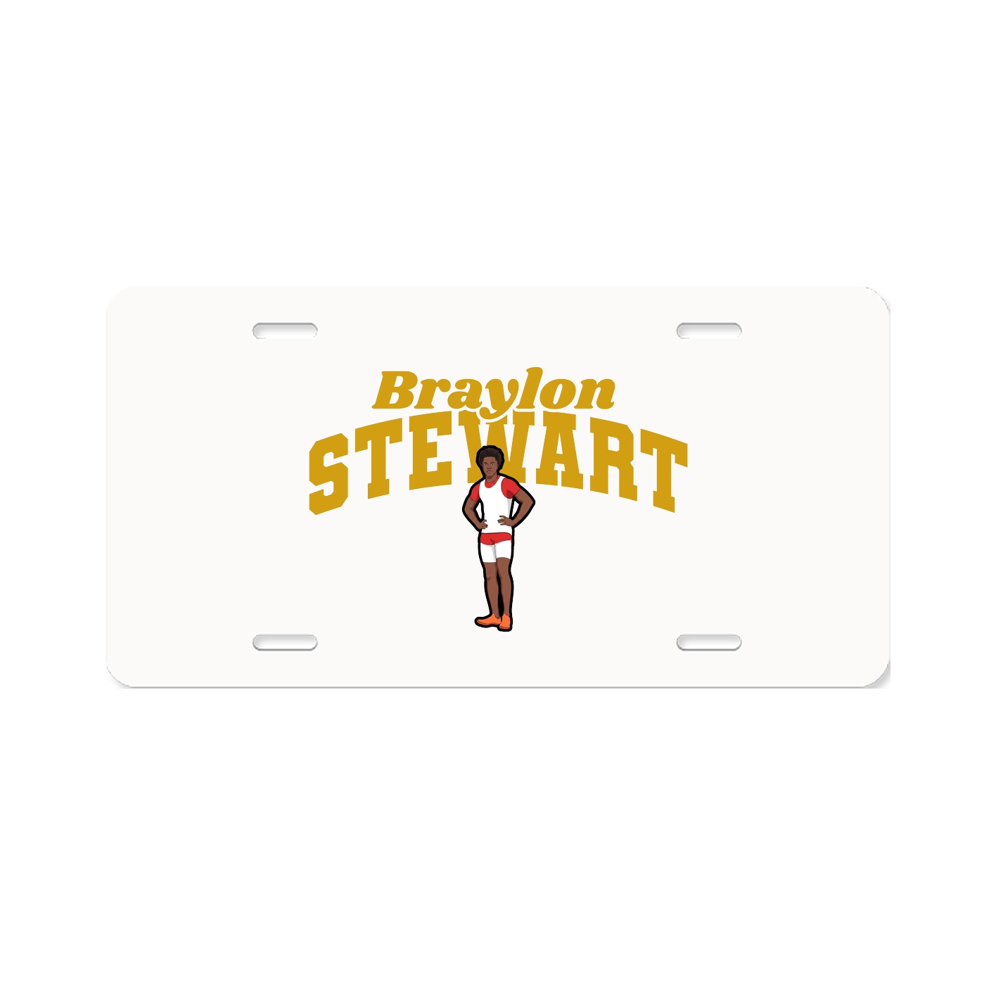 License Plate — Signature Arch in Classic