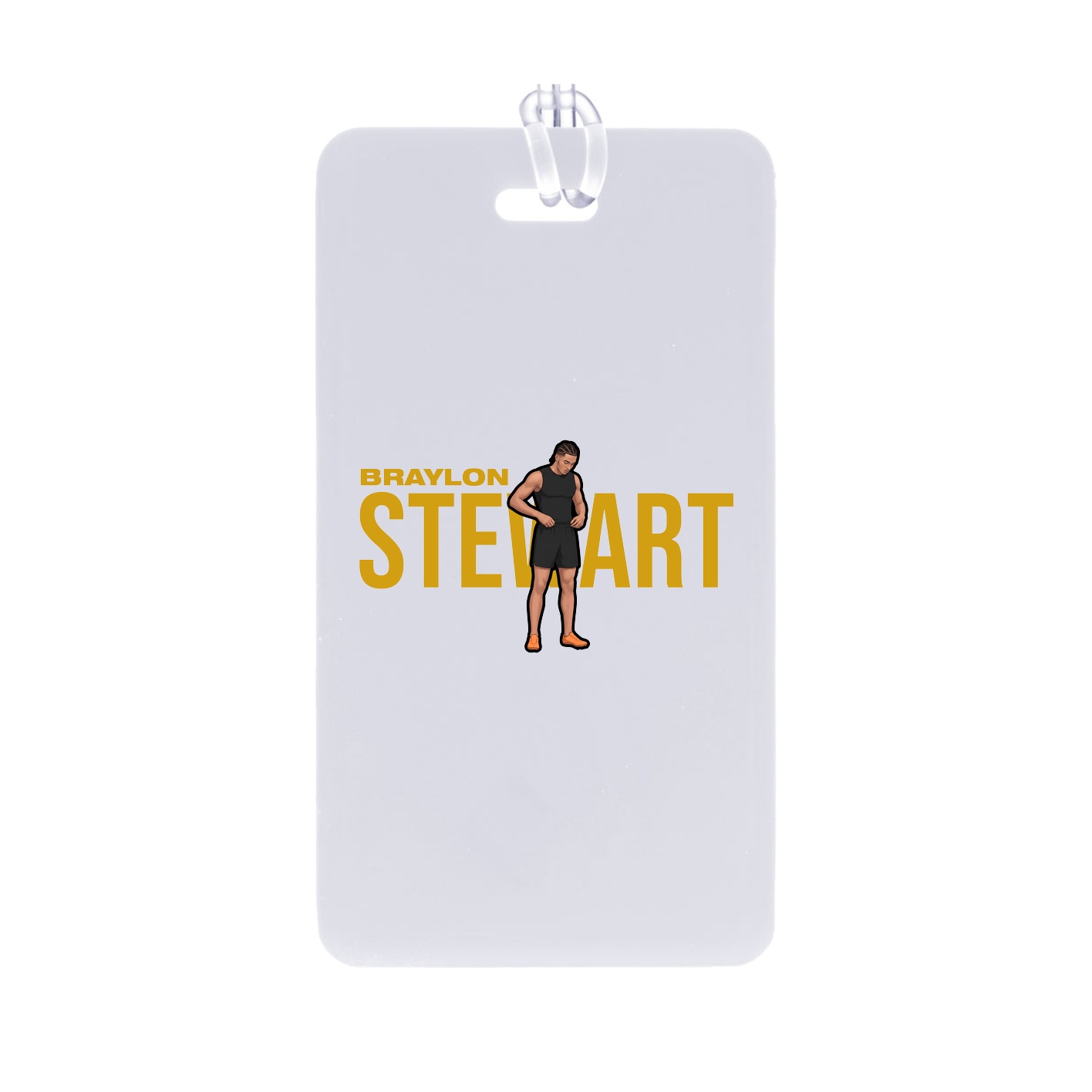 Bag Tag — Player Name in Classic