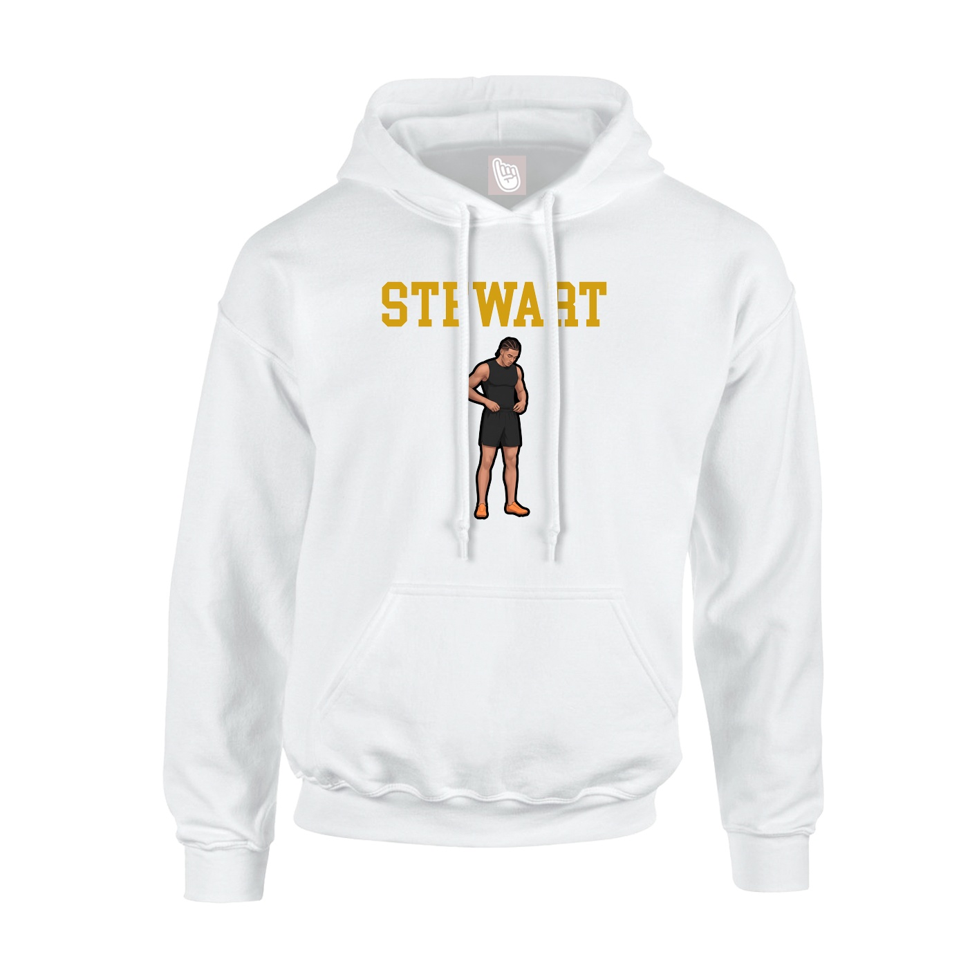 Hoodie — Shirsey in White