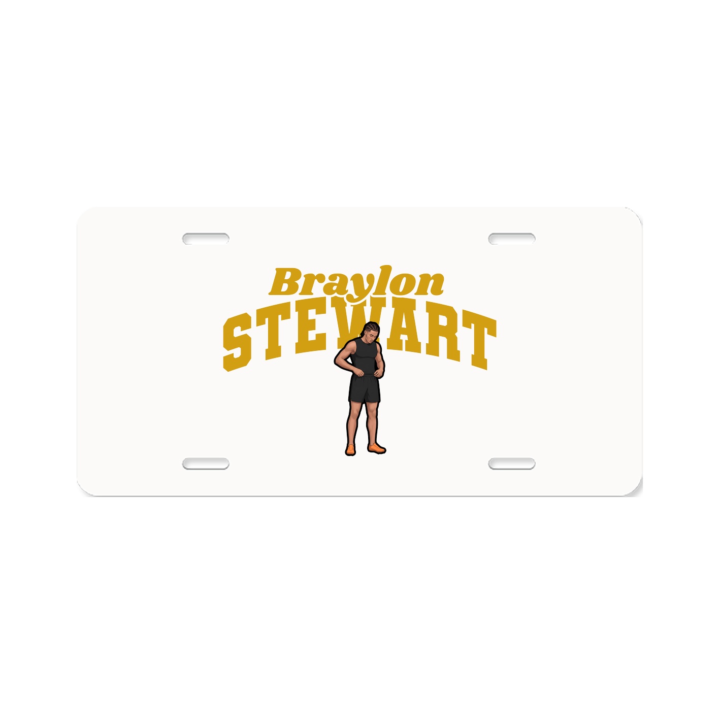 License Plate — Signature Arch in Classic