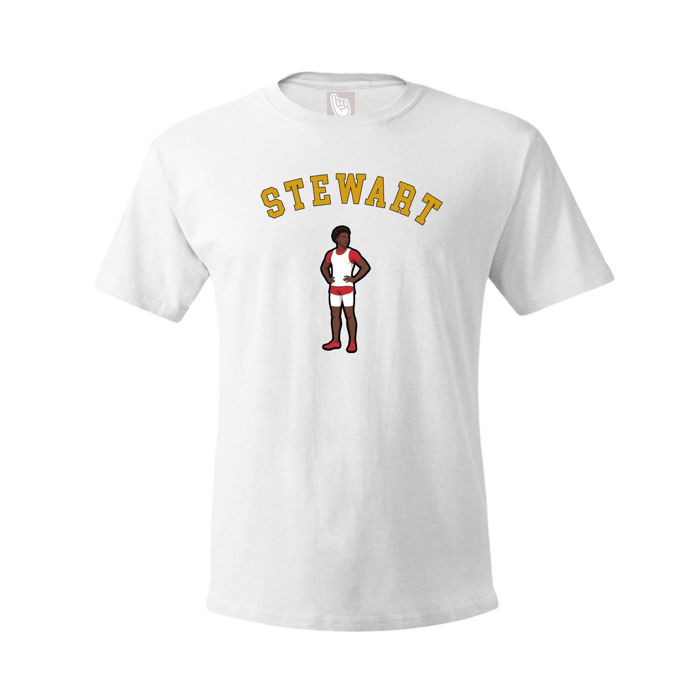 Youth Tee — Shirsey Arch in White