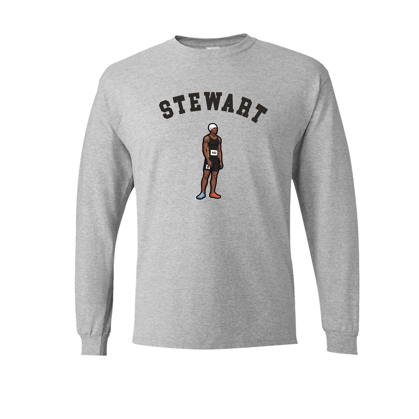 Long Sleeve Tee — Shirsey Arch in Grey