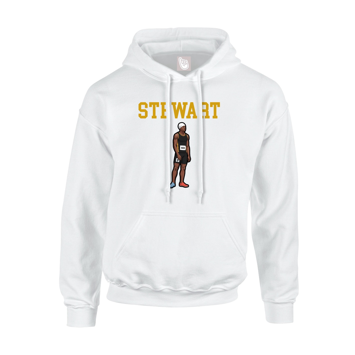 Hoodie — Shirsey in White