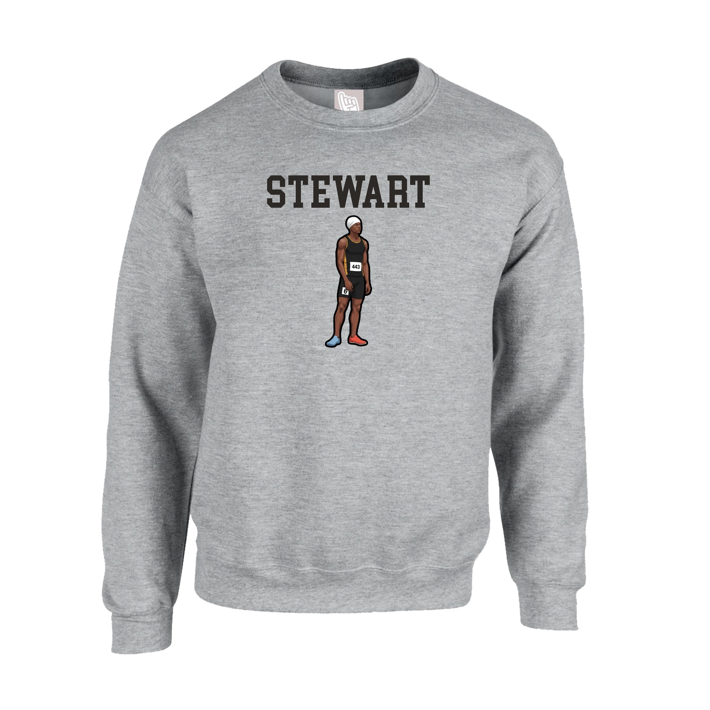 Fleece Crew — Shirsey in Grey