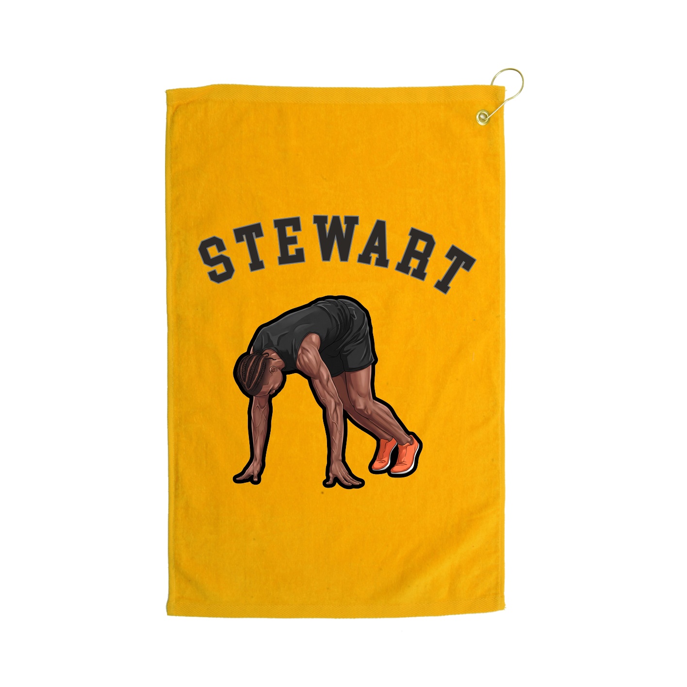 Golf Towel — Shirsey Arch in Gold