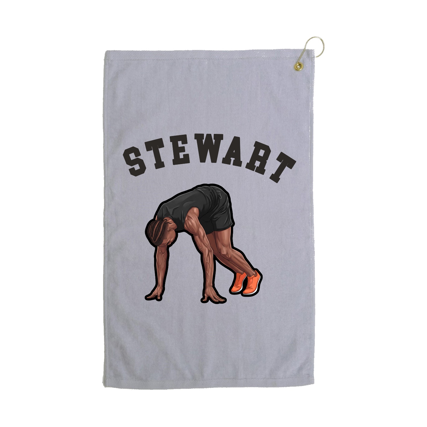 Golf Towel — Shirsey Arch in Grey