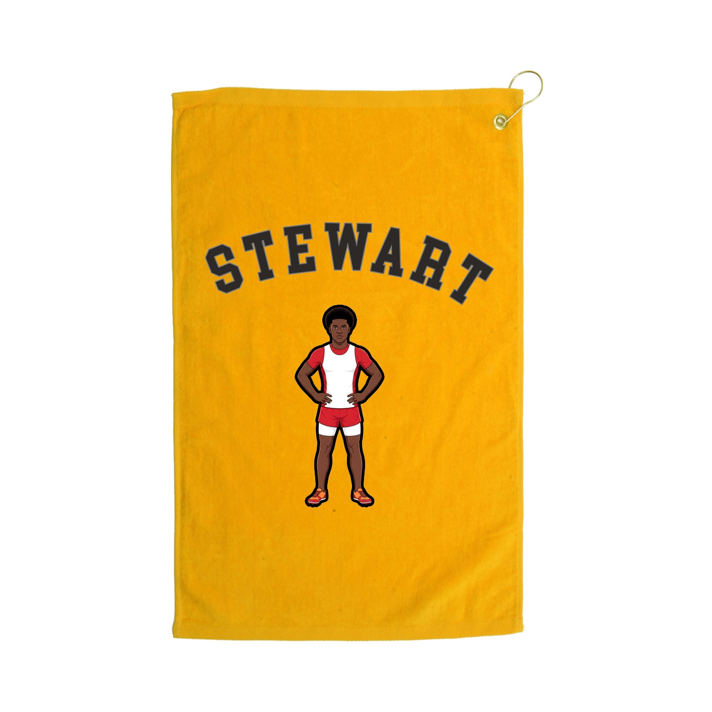 Golf Towel — Shirsey Arch in Gold