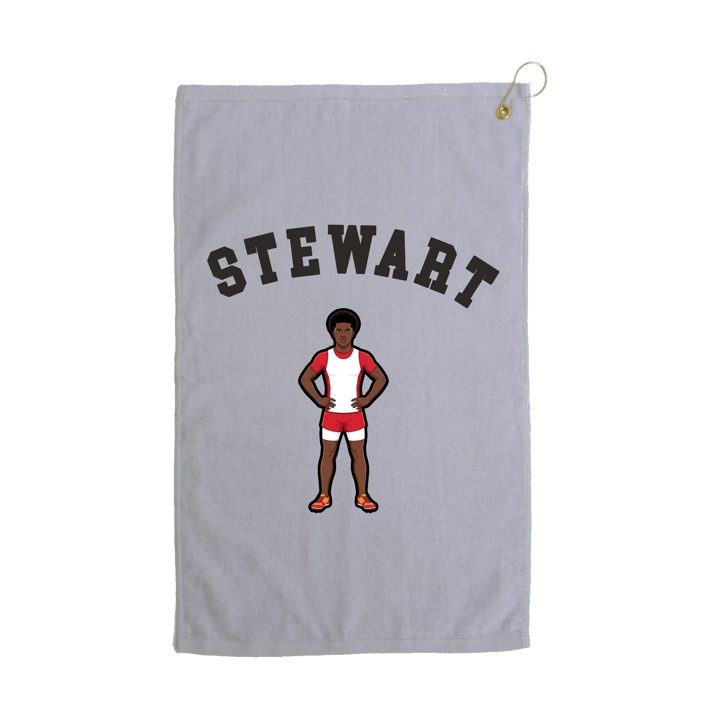 Golf Towel — Shirsey Arch in Grey