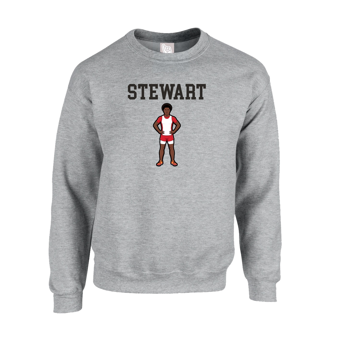 Fleece Crew — Shirsey in Grey