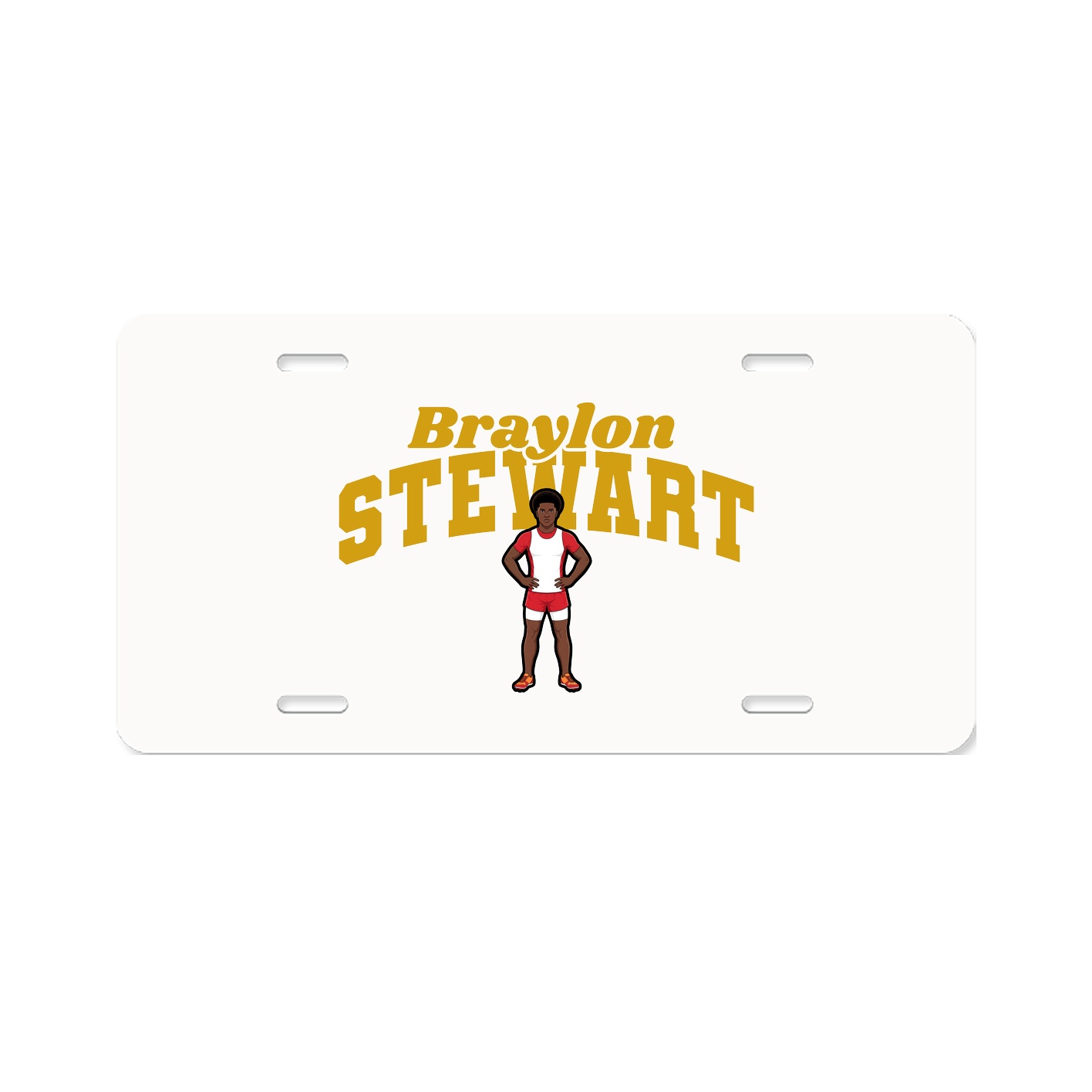 License Plate — Signature Arch in Classic