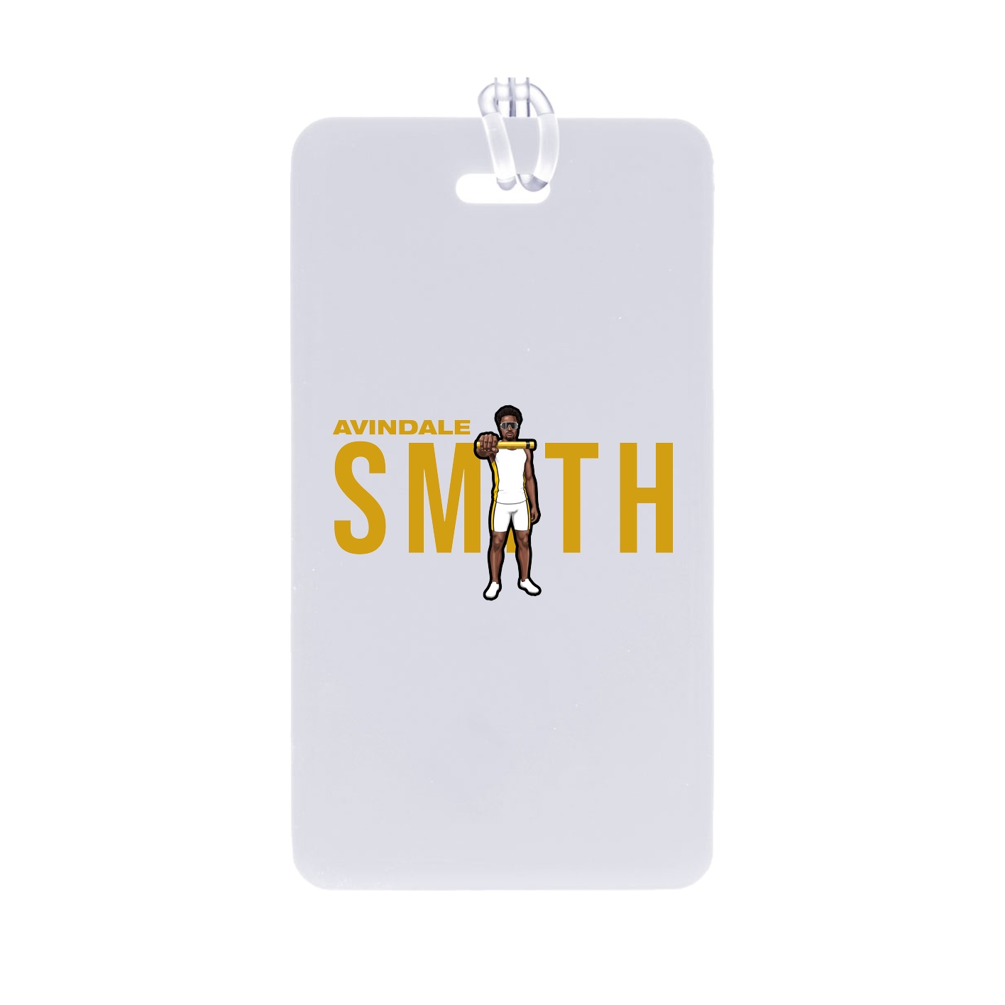 Bag Tag — Player Name in Classic