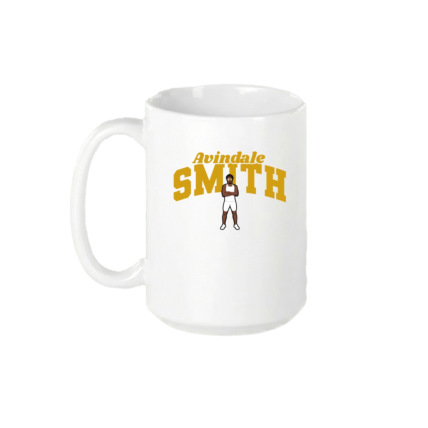 15oz Coffee Mug — Signature Arch in White