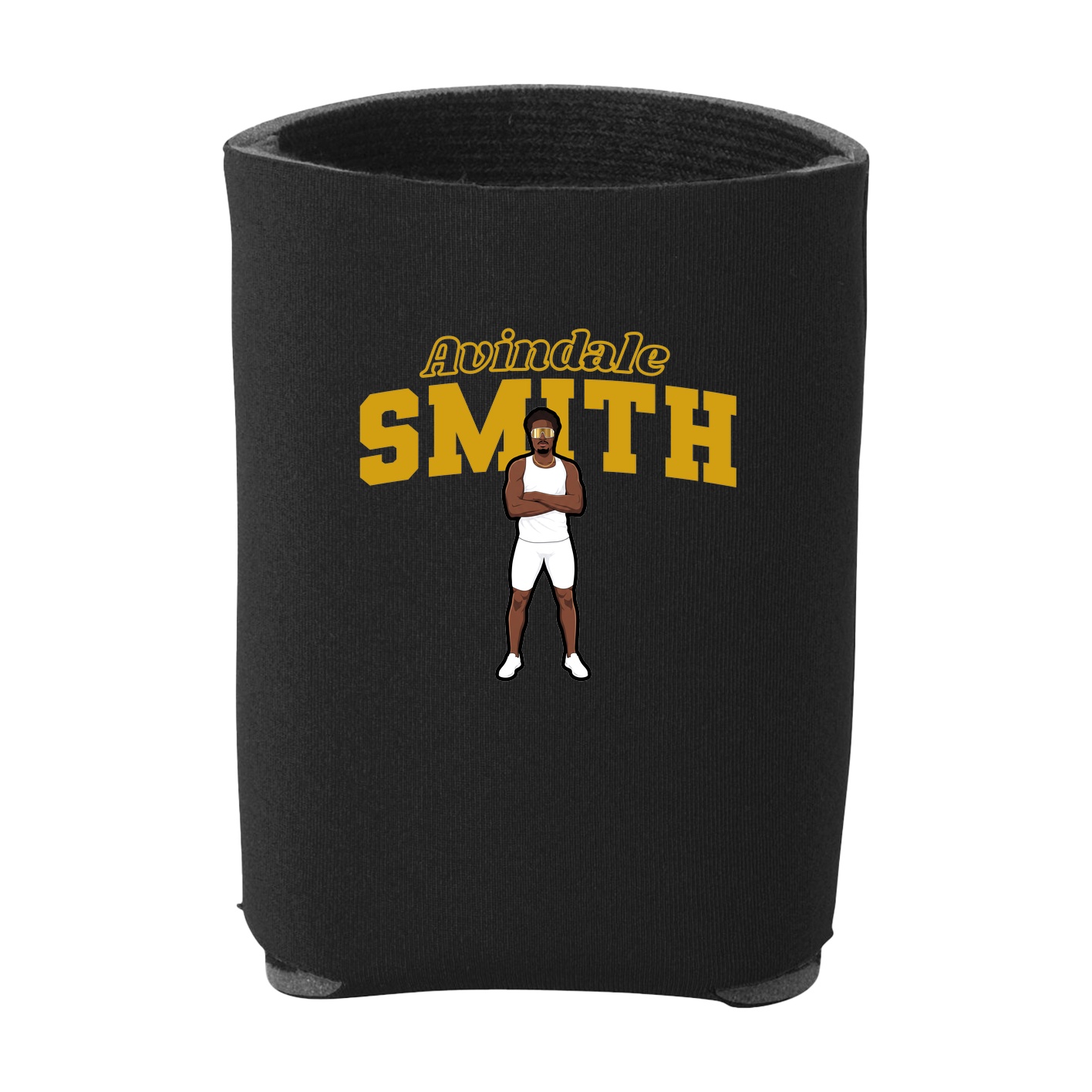 Can Holder — Name Arch in Black