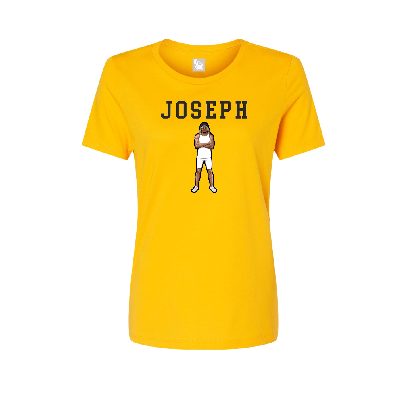 Fitted Women's Tee — Shirsey in Gold