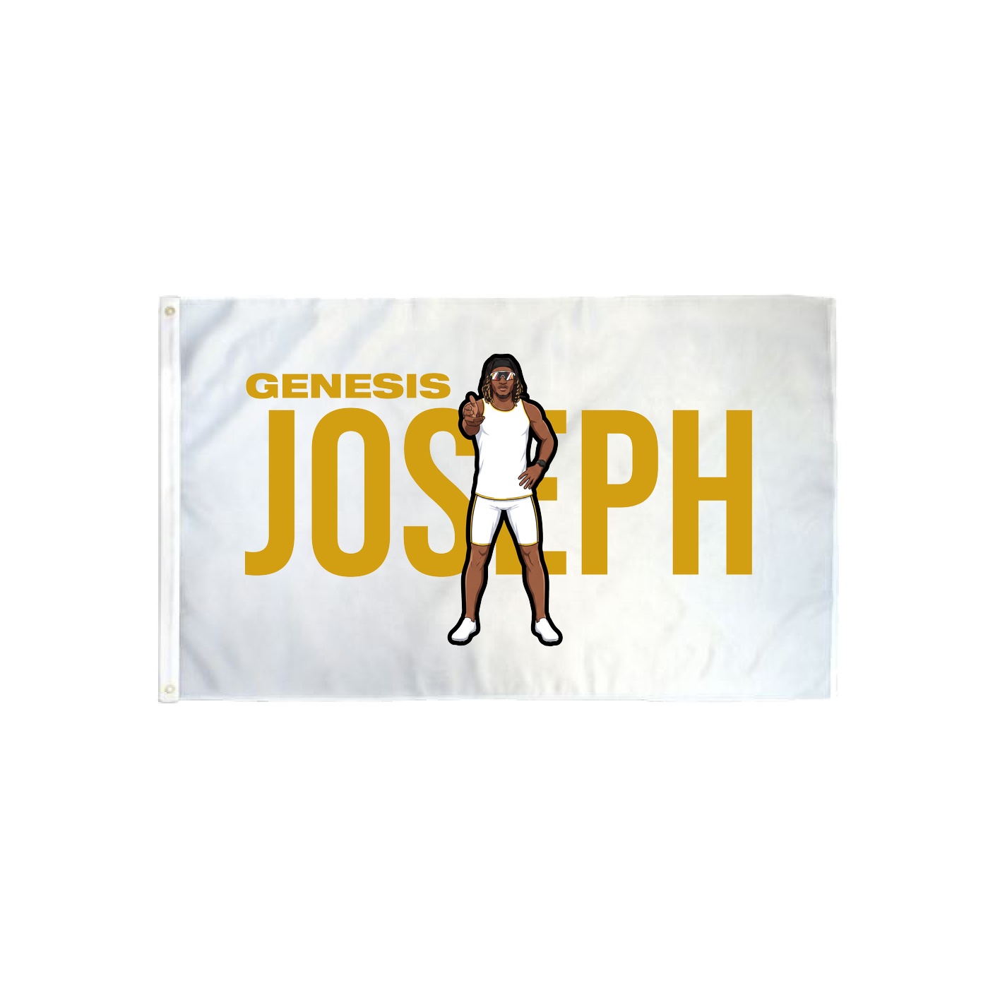 3x5 Flag — Player Name in Classic