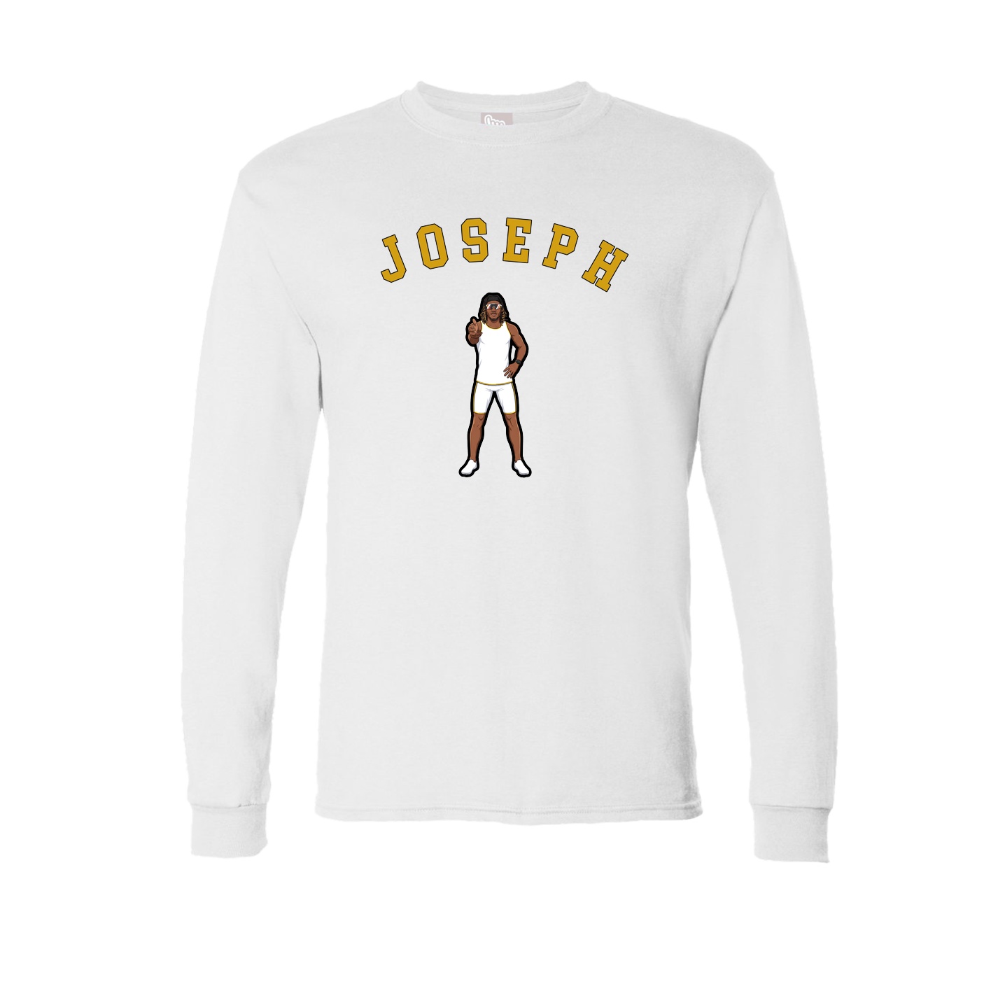 Long Sleeve Tee — Shirsey Arch in White