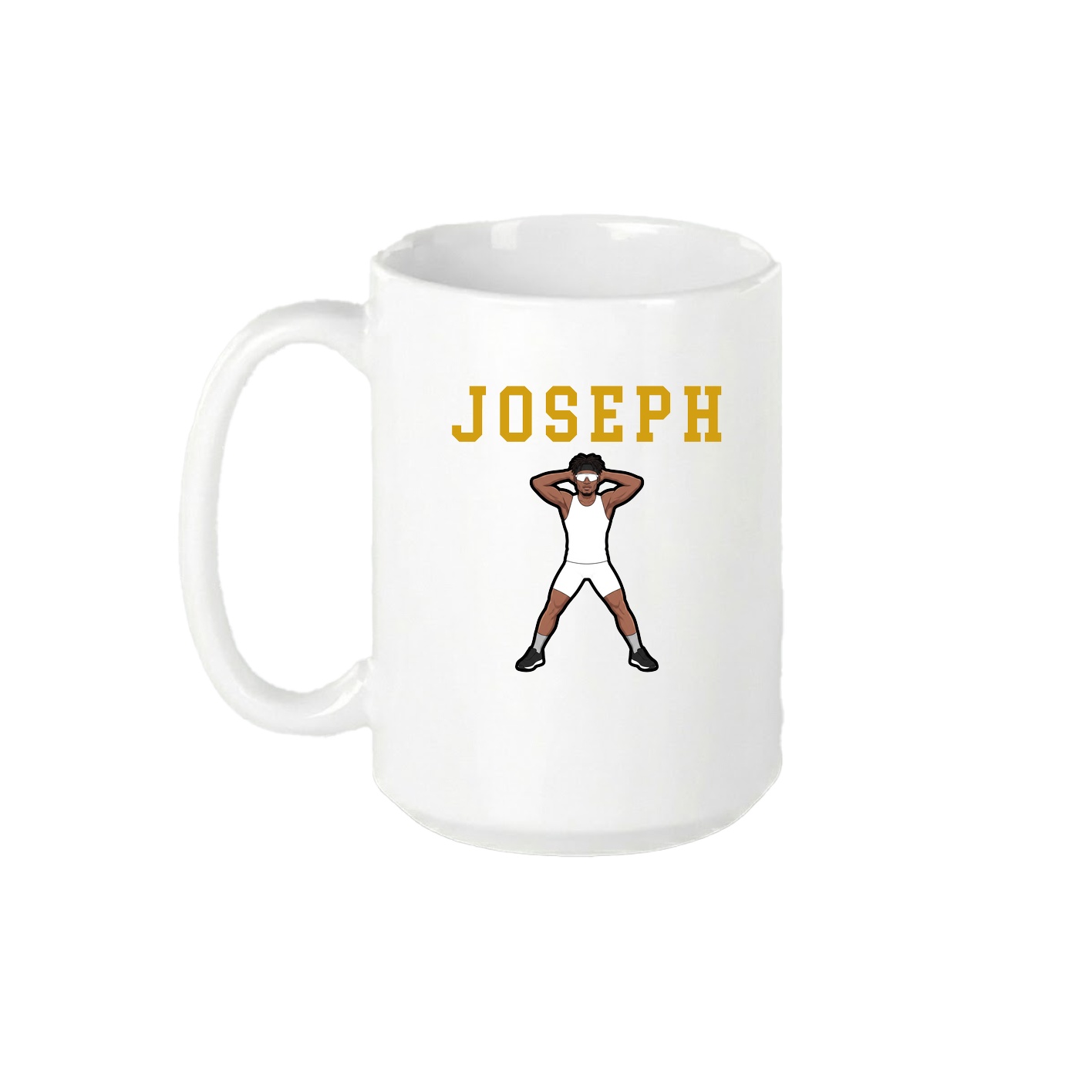 15oz Coffee Mug — Shirsey in White