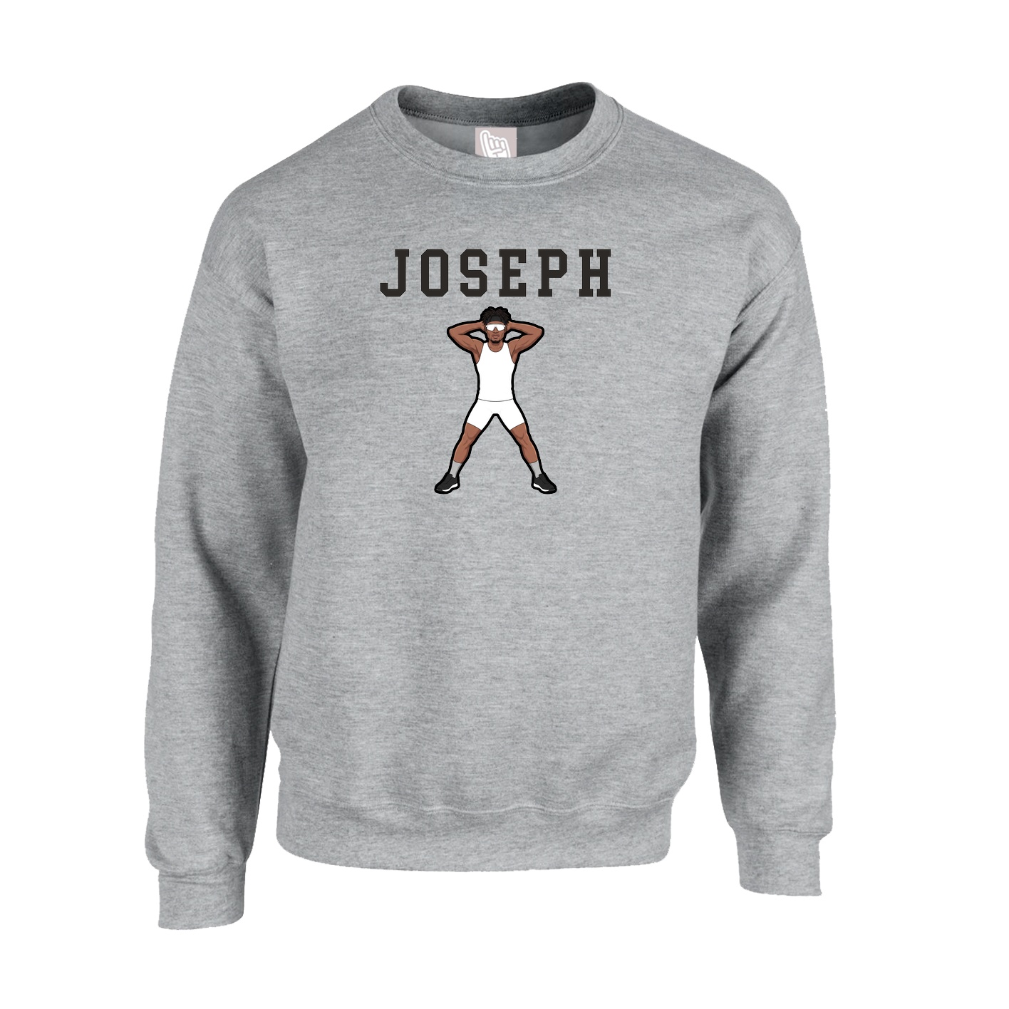 Fleece Crew — Shirsey in Grey