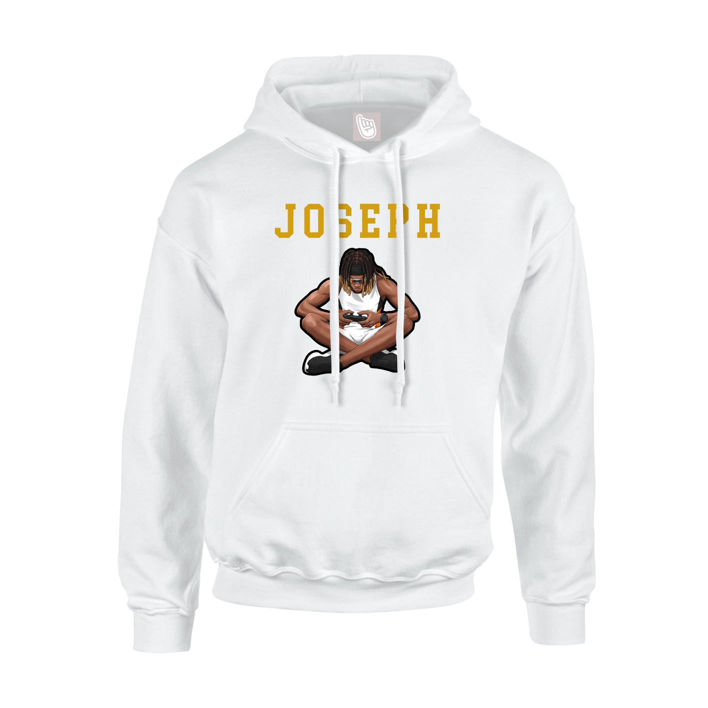 Hoodie — Shirsey in White