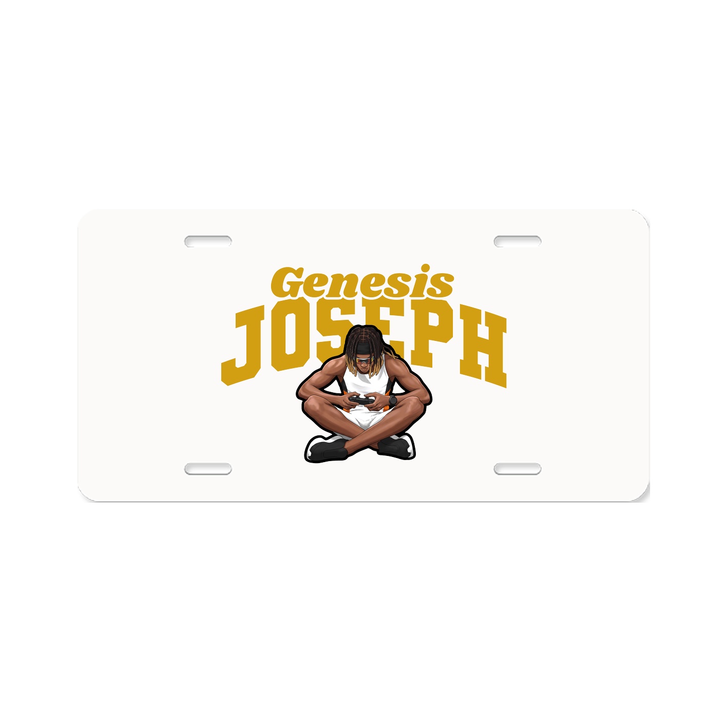 License Plate — Signature Arch in Classic