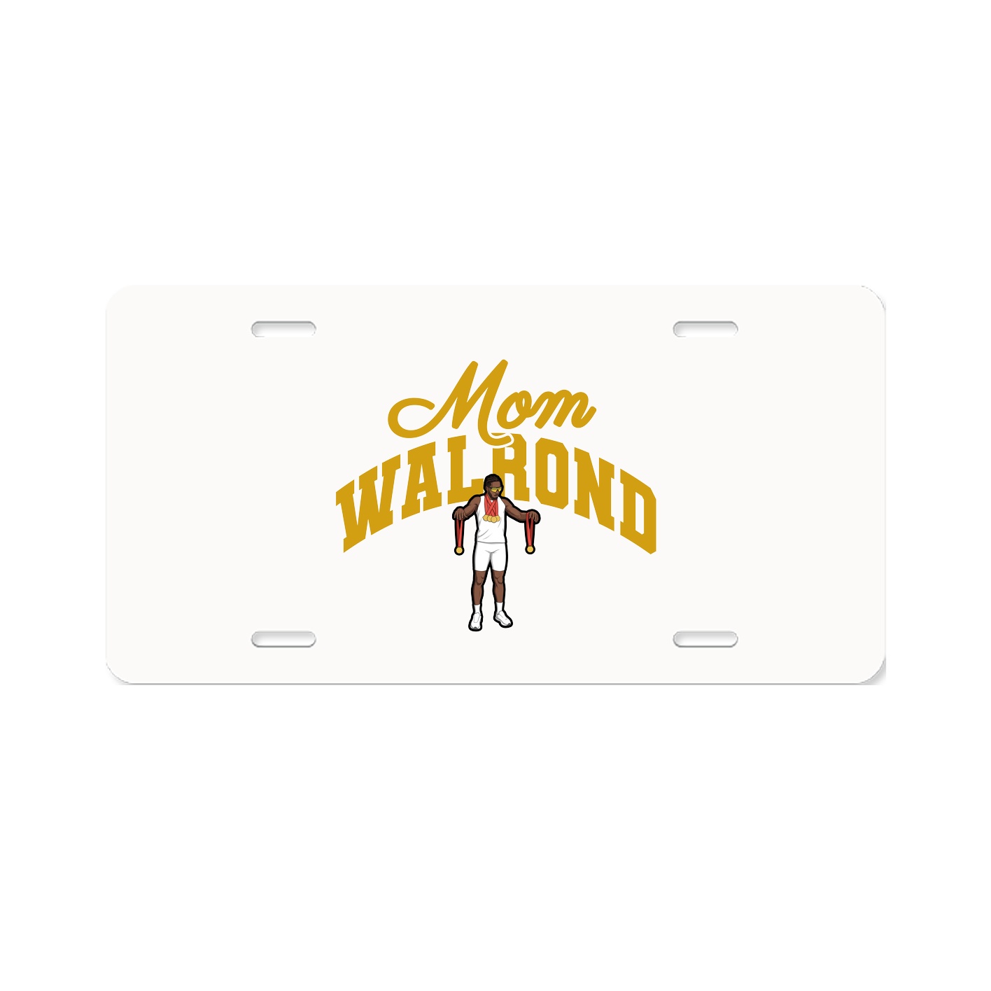 License Plate — Mothers Day Arch in Classic