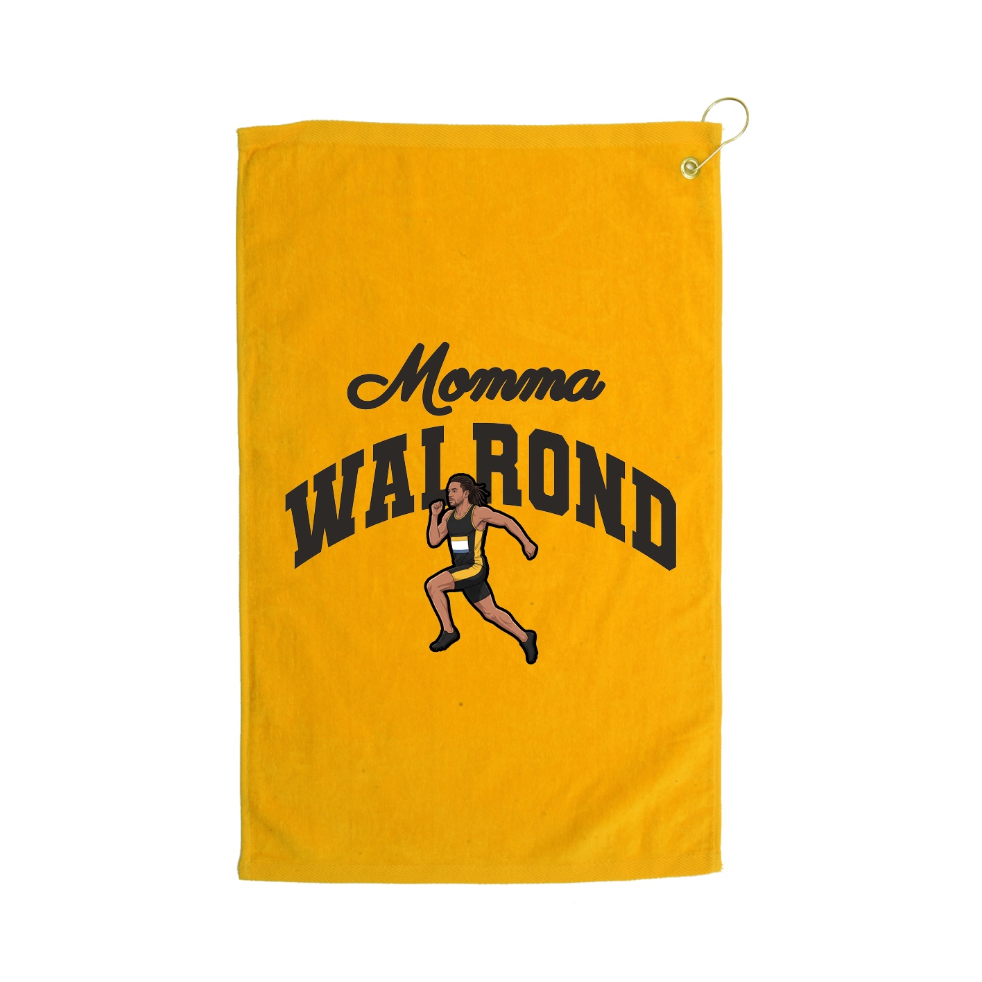 Golf Towel — Mothers Day Arch in Gold