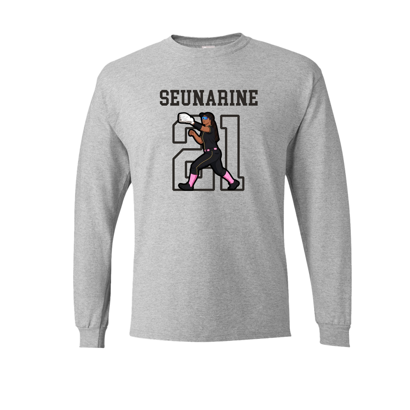 Long Sleeve Tee — Shirsey in Grey