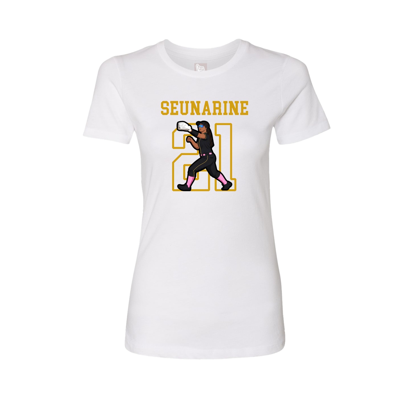 Fitted Women's Tee — Shirsey in White