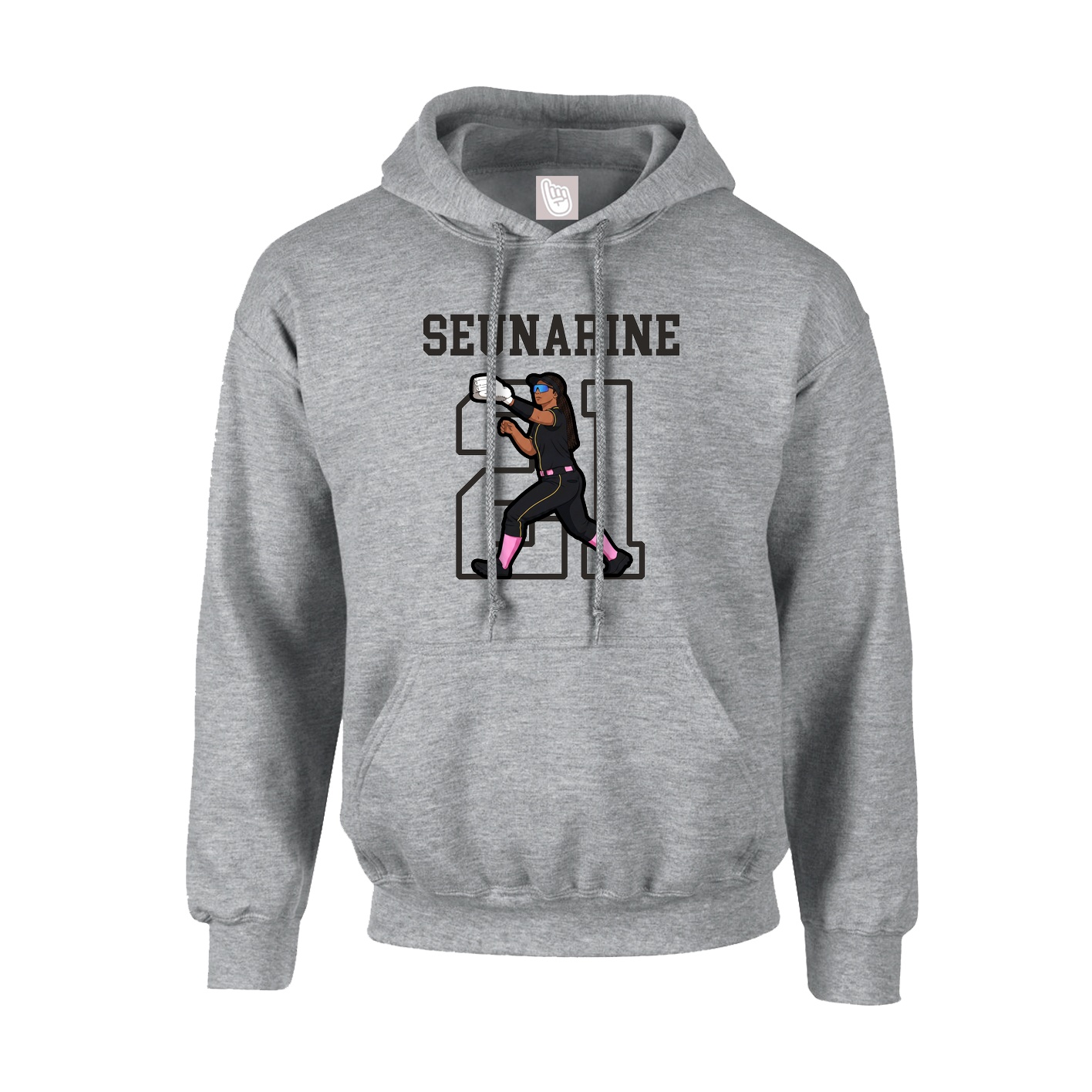Youth Hoodie — Shirsey in Grey