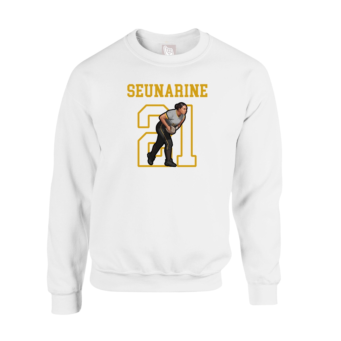 Fleece Crew — Shirsey in White