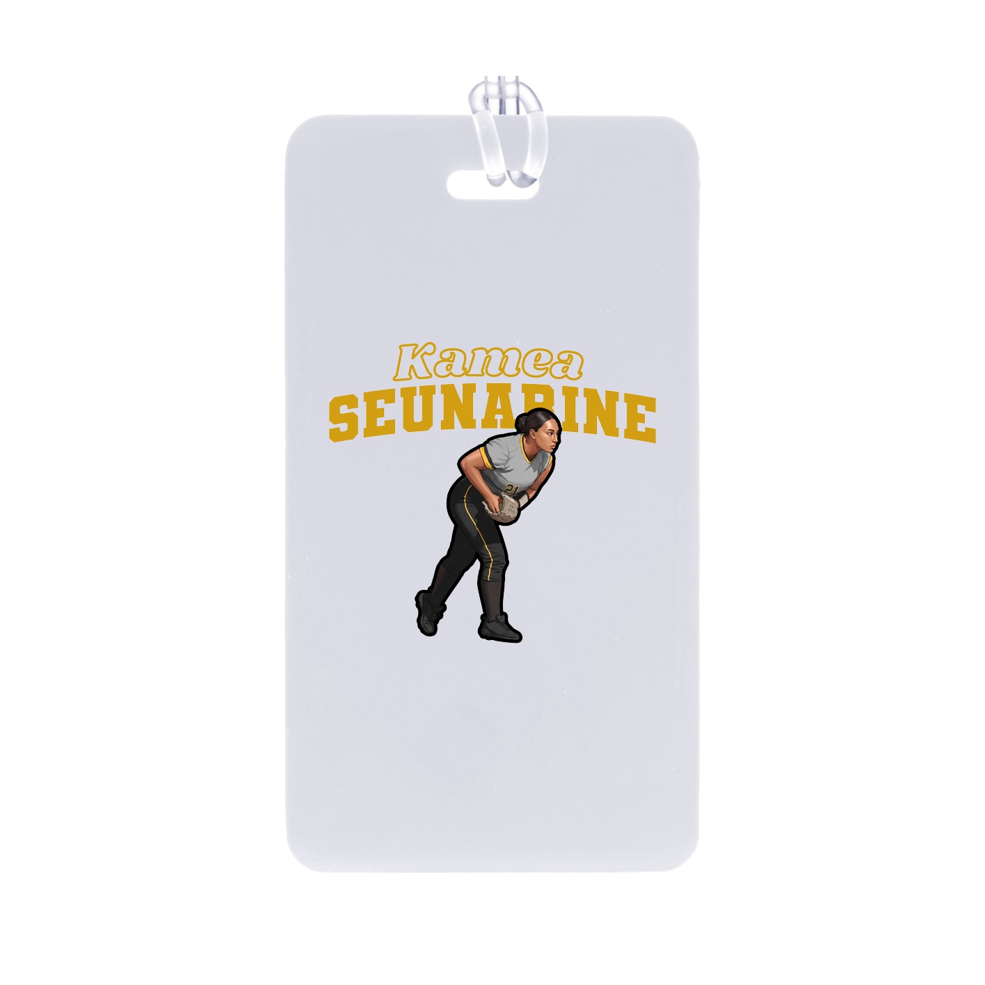 Bag Tag — Name Arch in Classic
