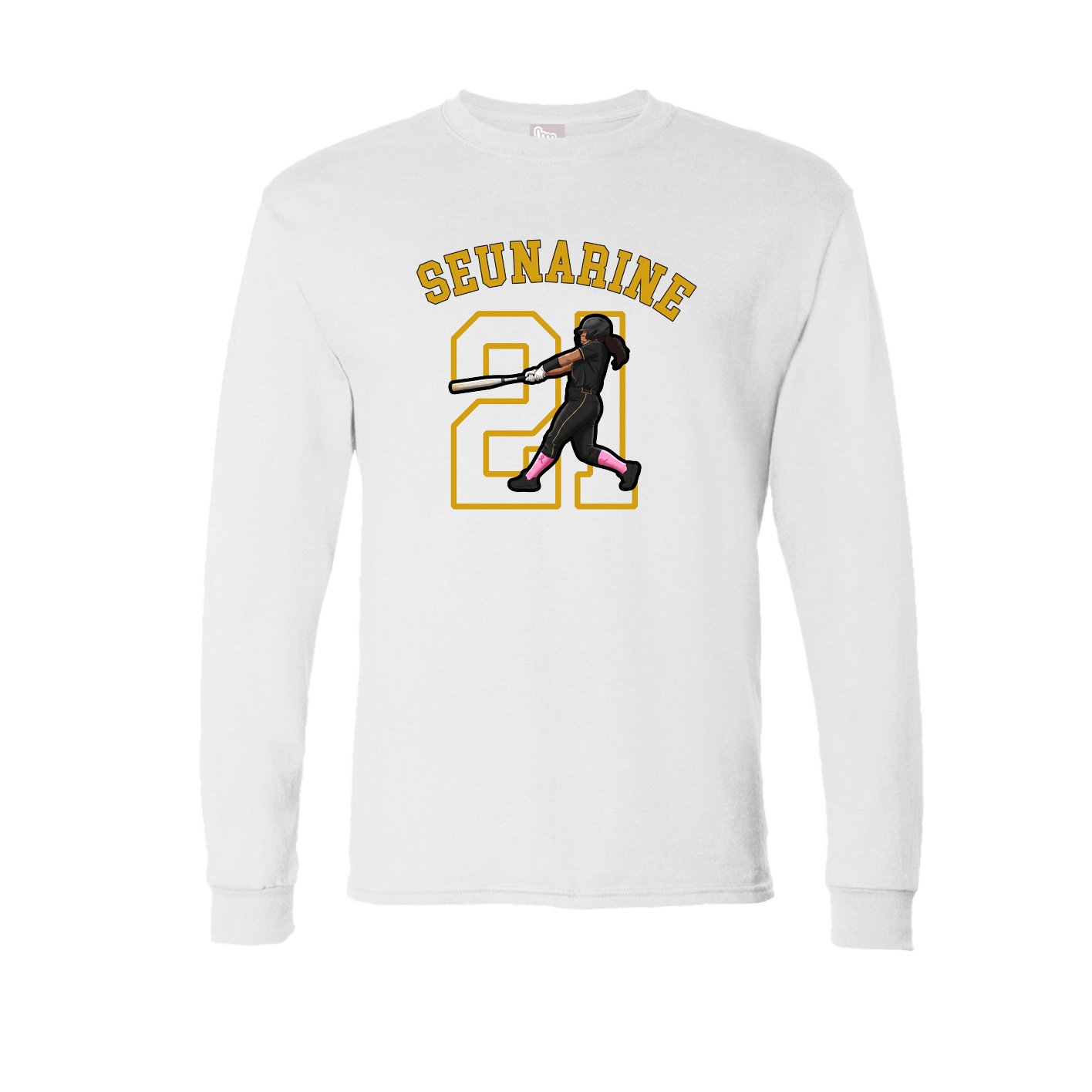 Long Sleeve Tee — Shirsey Arch in White