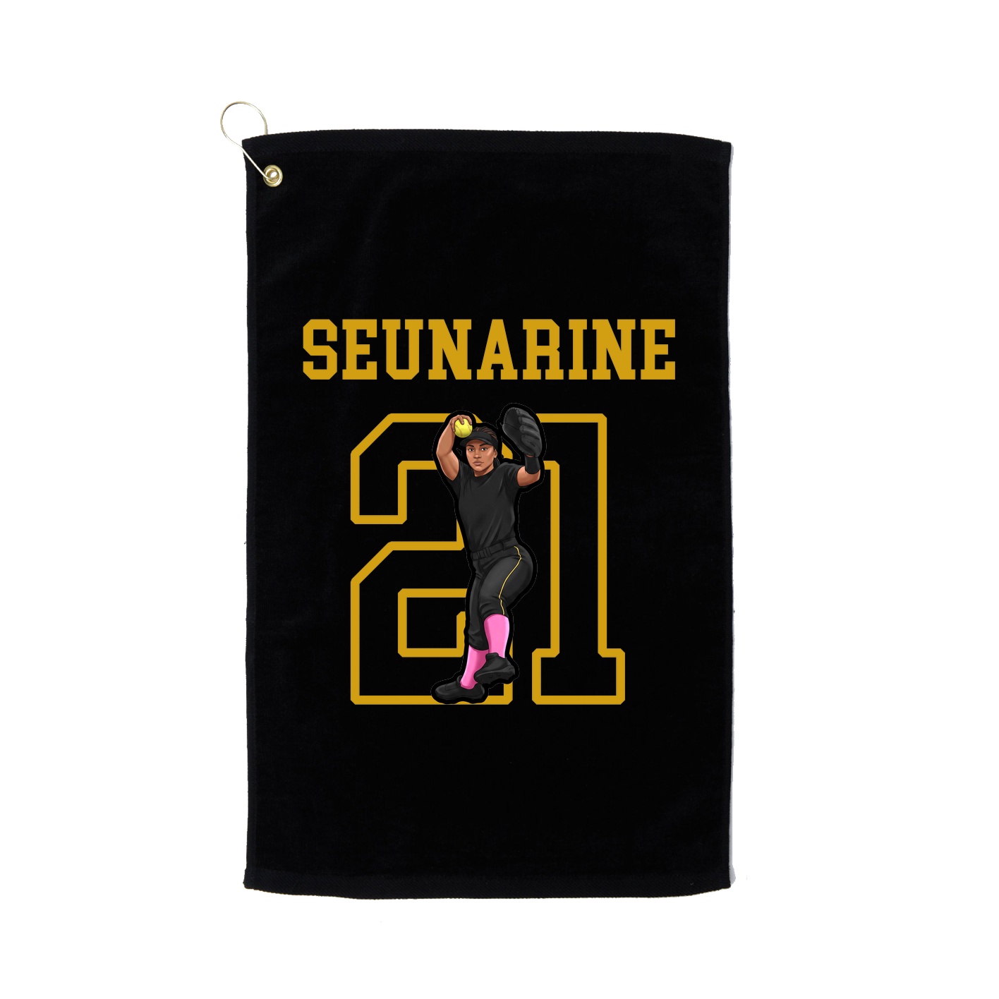 Golf Towel — Shirsey in Black